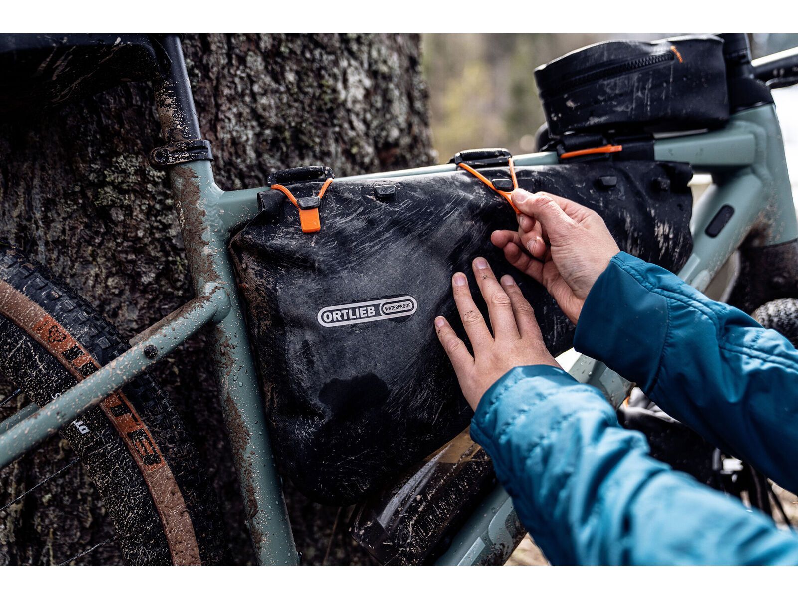 ORTLIEB Frame-Pack RC Toptube 4 L, dark sand - Bild 10