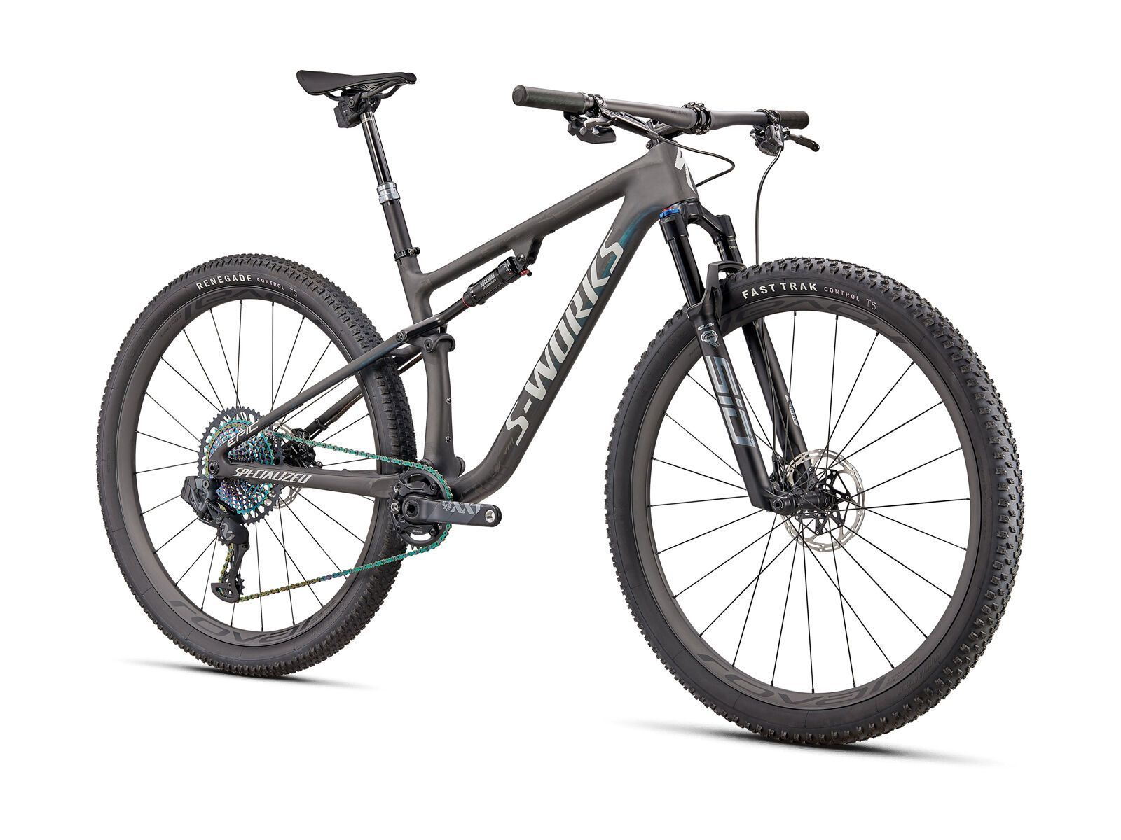 Specialized S-Works Epic, carbon/blue murano/chrome - Bild 2