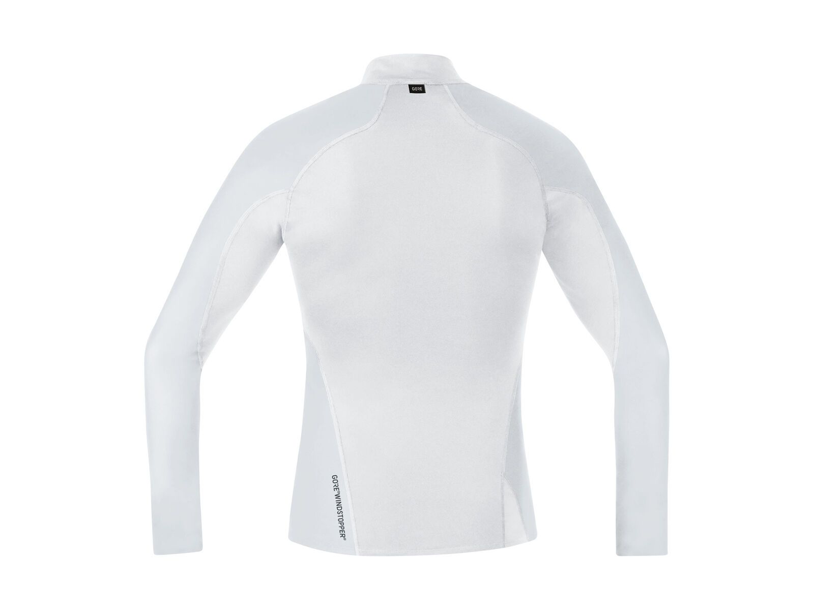 GOREWEAR M Windstopper Base Layer Thermo Stehkragenshirt, light grey/white - Bild 2