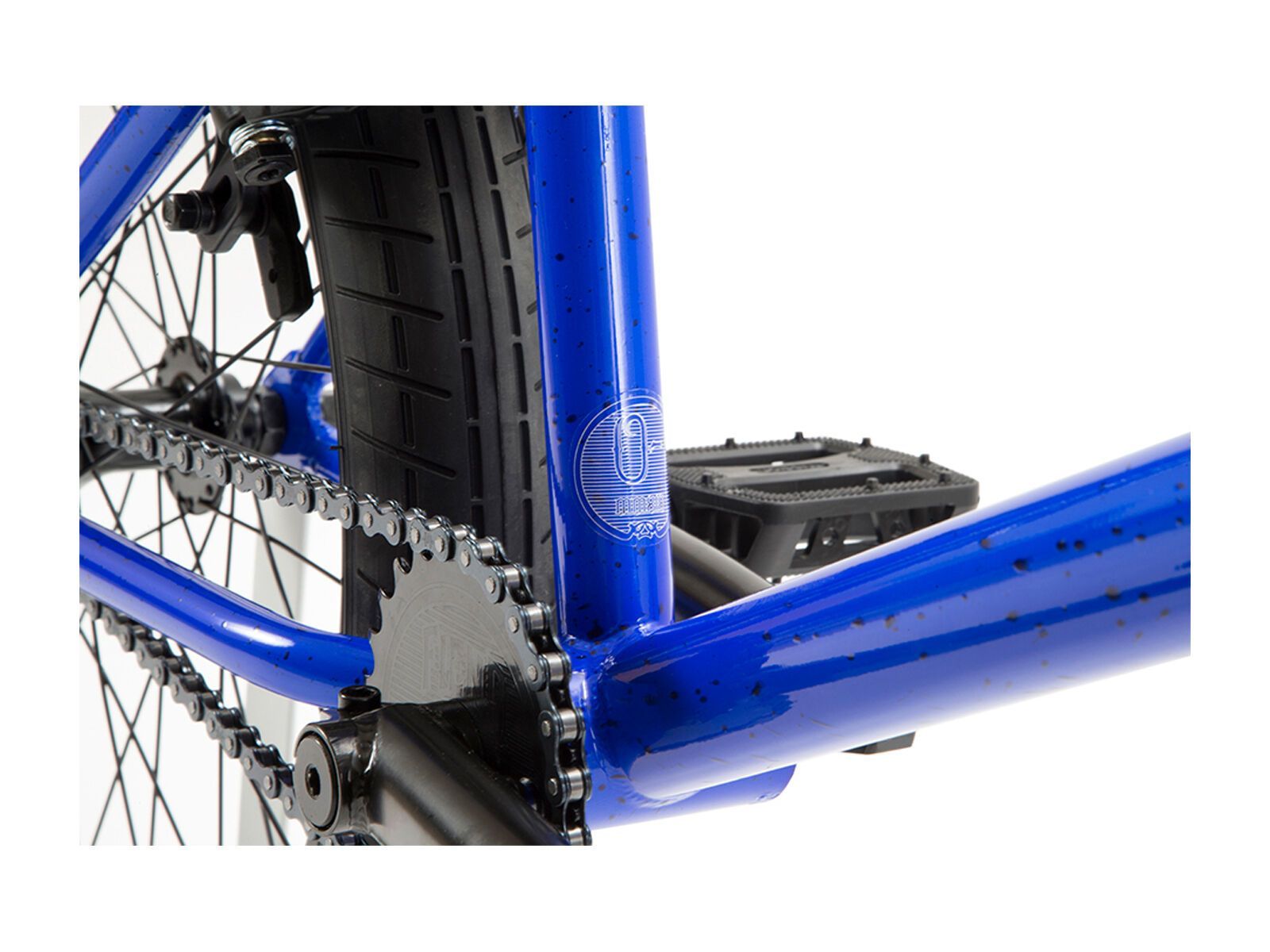 Fiend Type O-, gloss blue w/dark blue splatter - Bild 3