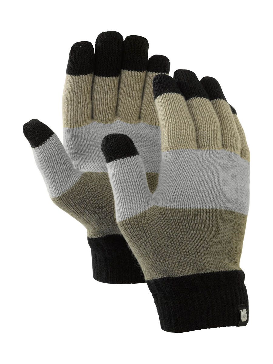 Burton Touch n Go Knit Glove, True Black Colorblock - Bild 1