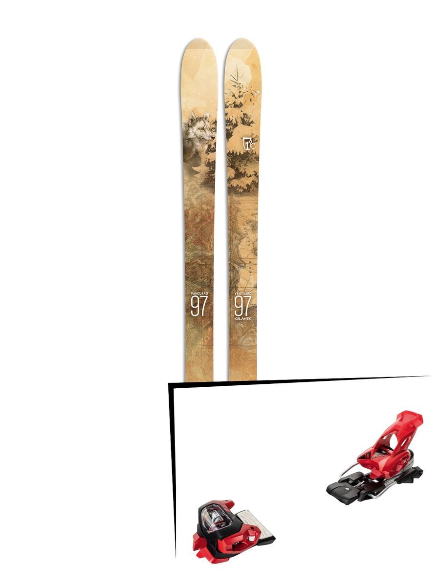 Set: Icelantic Vanguard 97 2017 + Tyrolia Attack² 18 X GW (2020442) - Bild 1