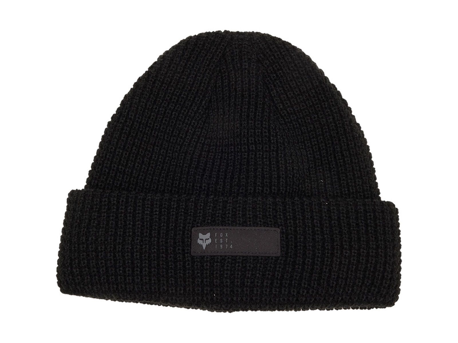 Fox Zenther Beanie, black - Bild 1