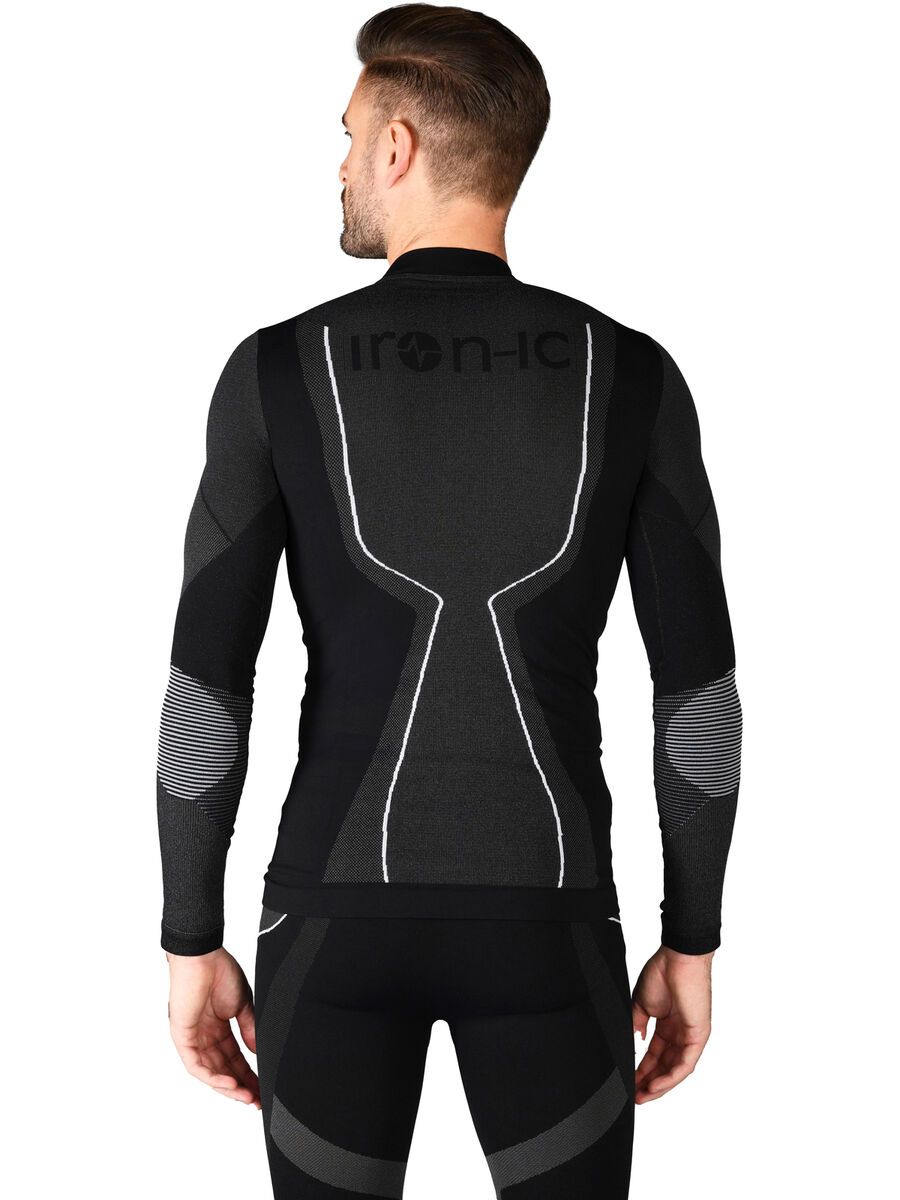 Iron-ic Long-Sleeve T-Shirt Performance 3DN - Man, black - Bild 3