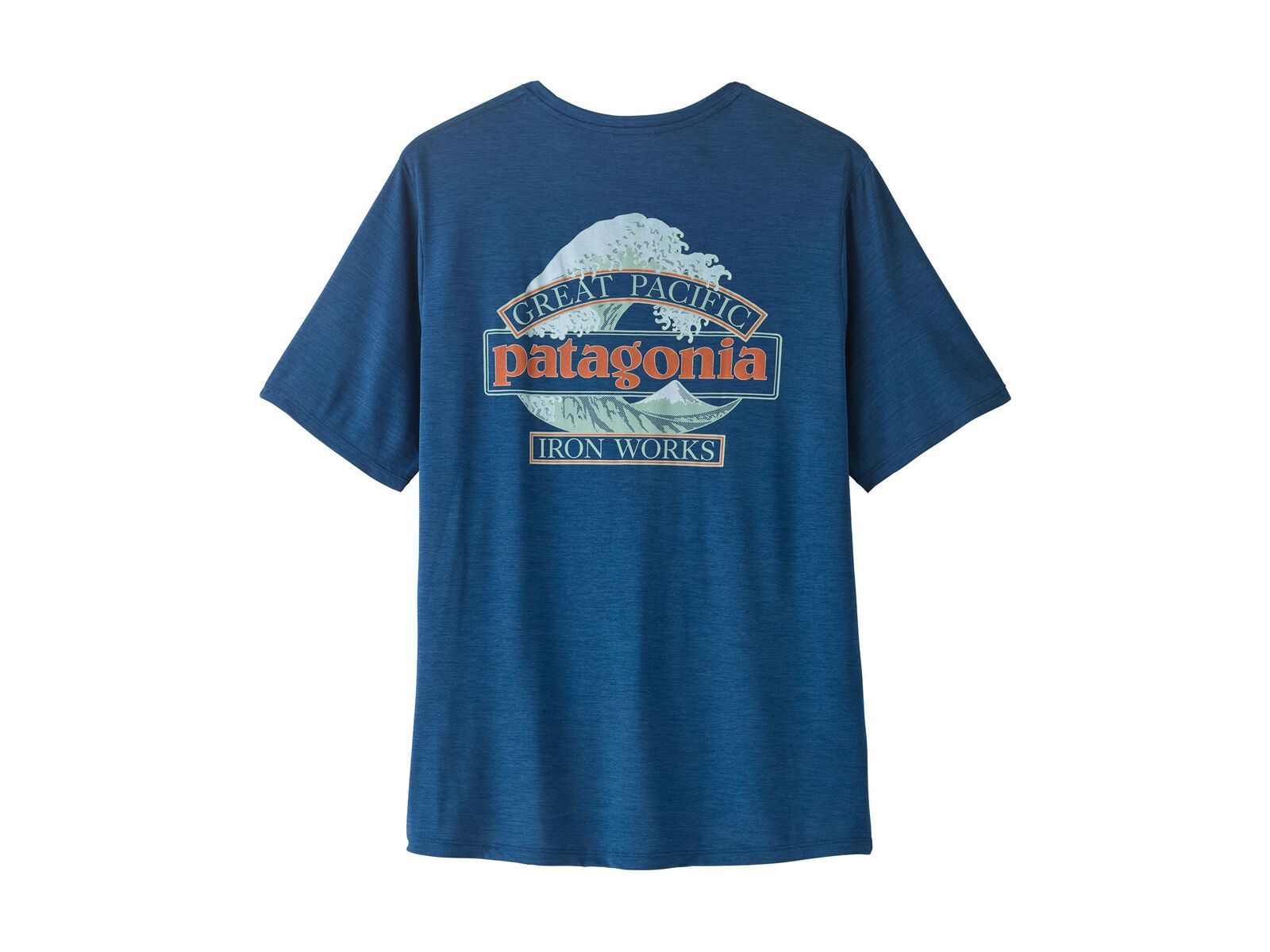 Patagonia Men's Cap Cool Daily Shirt - Great Waves, clement blue/light clement blue x-dye - Bild 2