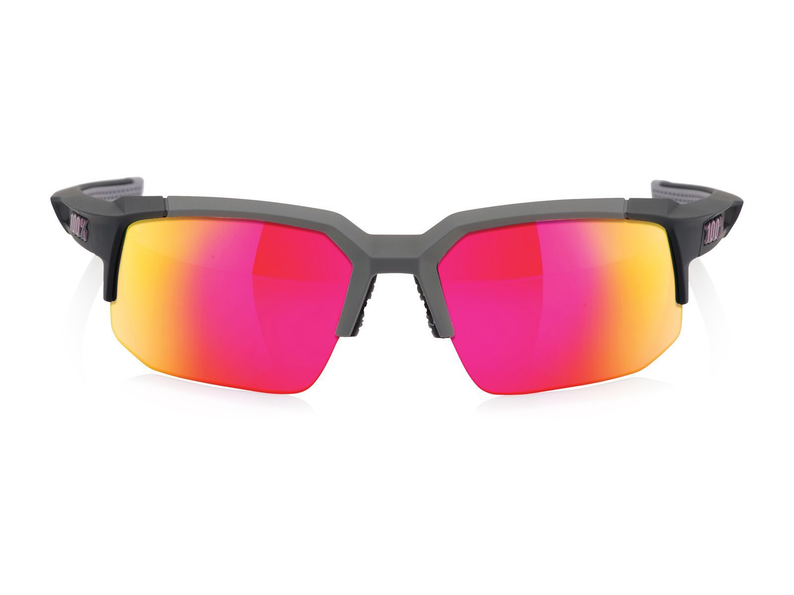 100% Speedcoupe, graphite/Lens: purple mirror - Bild 5