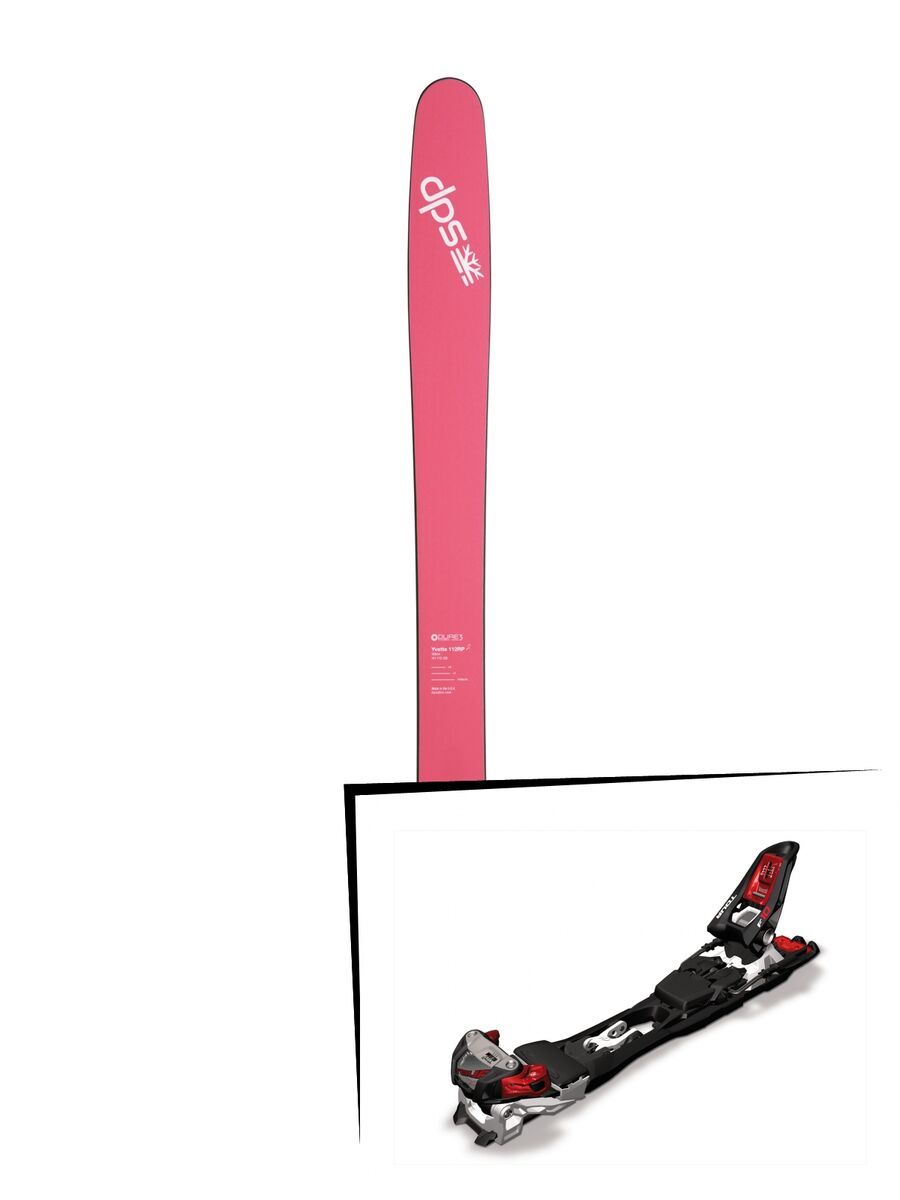 DPS Skis Set: Yvette 112 RP2 Pure3 2016 + Marker F10 Tour - Bild 1