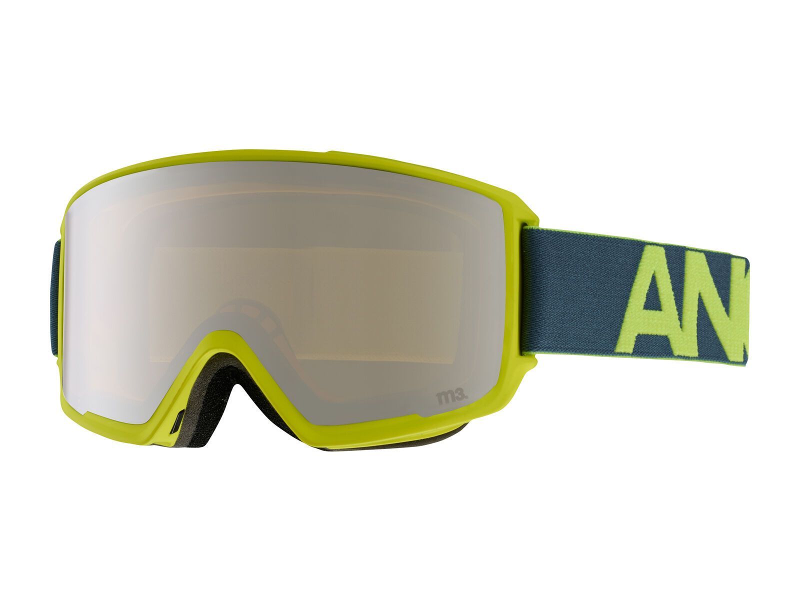 Anon M3 MFI + Spare Lens, lemonade/silver amber - Bild 4