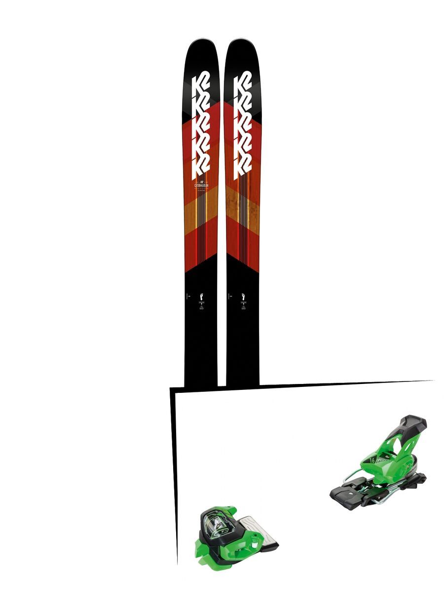 Set: K2 SKI Catamaran 2019 + Tyrolia Attack² 16 GW green - Bild 1