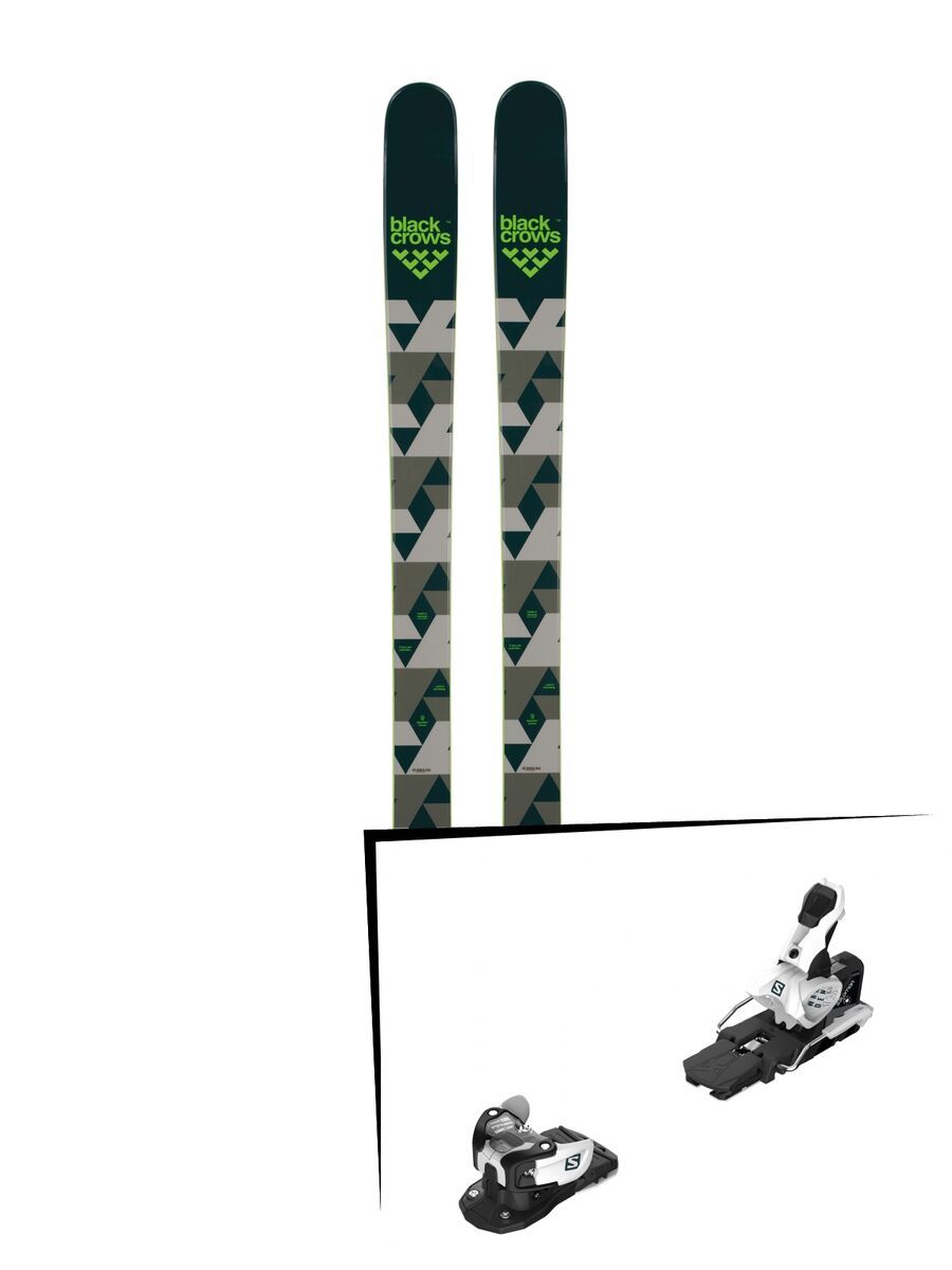 Set: Black Crows Magnis 2018 + Salomon Warden MNC 13 white/black - Bild 1