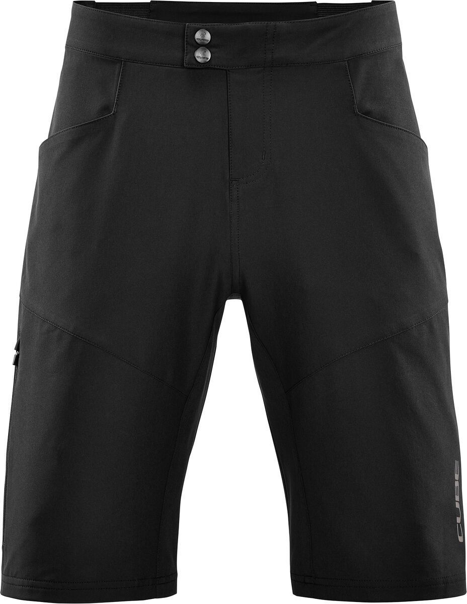Cube ATX Baggy Shorts CMPT inkl. Innenhose, black - Bild 1