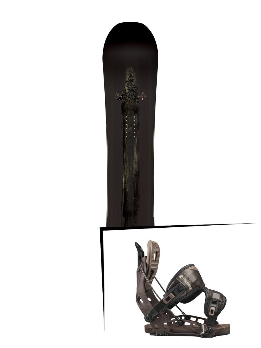 Set: K2 Joy Driver 2017 + Flow NX2-Redwood (1718321S) - Bild 1