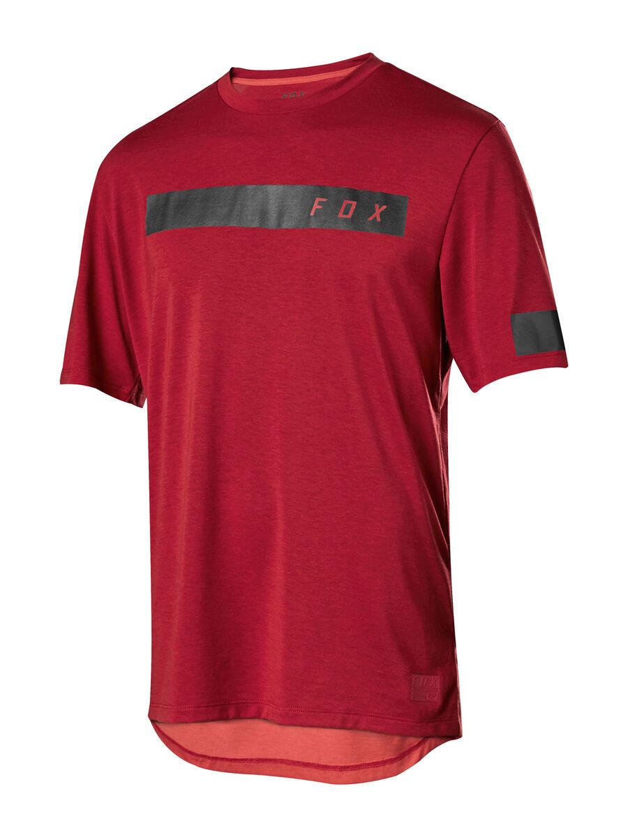 Fox Ranger Drirelease SS Bar Jersey, cardinal - Bild 1