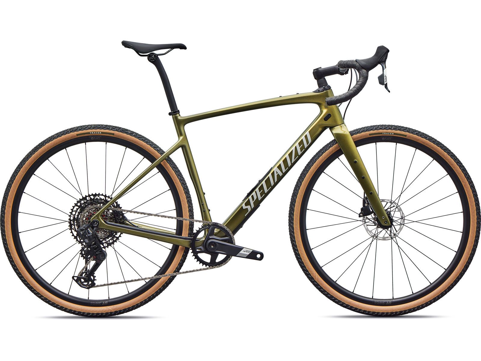Specialized Diverge 4 Comp Carbon SRAM Apex AXS/S1000, laurel green metallic/dolomite metallic - Bild 1