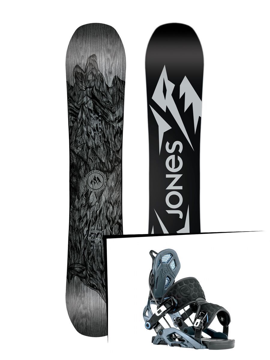 Set: Jones Ultra Mountain Twin 2019 + Flow Fuse-GT (1908442S) - Bild 1