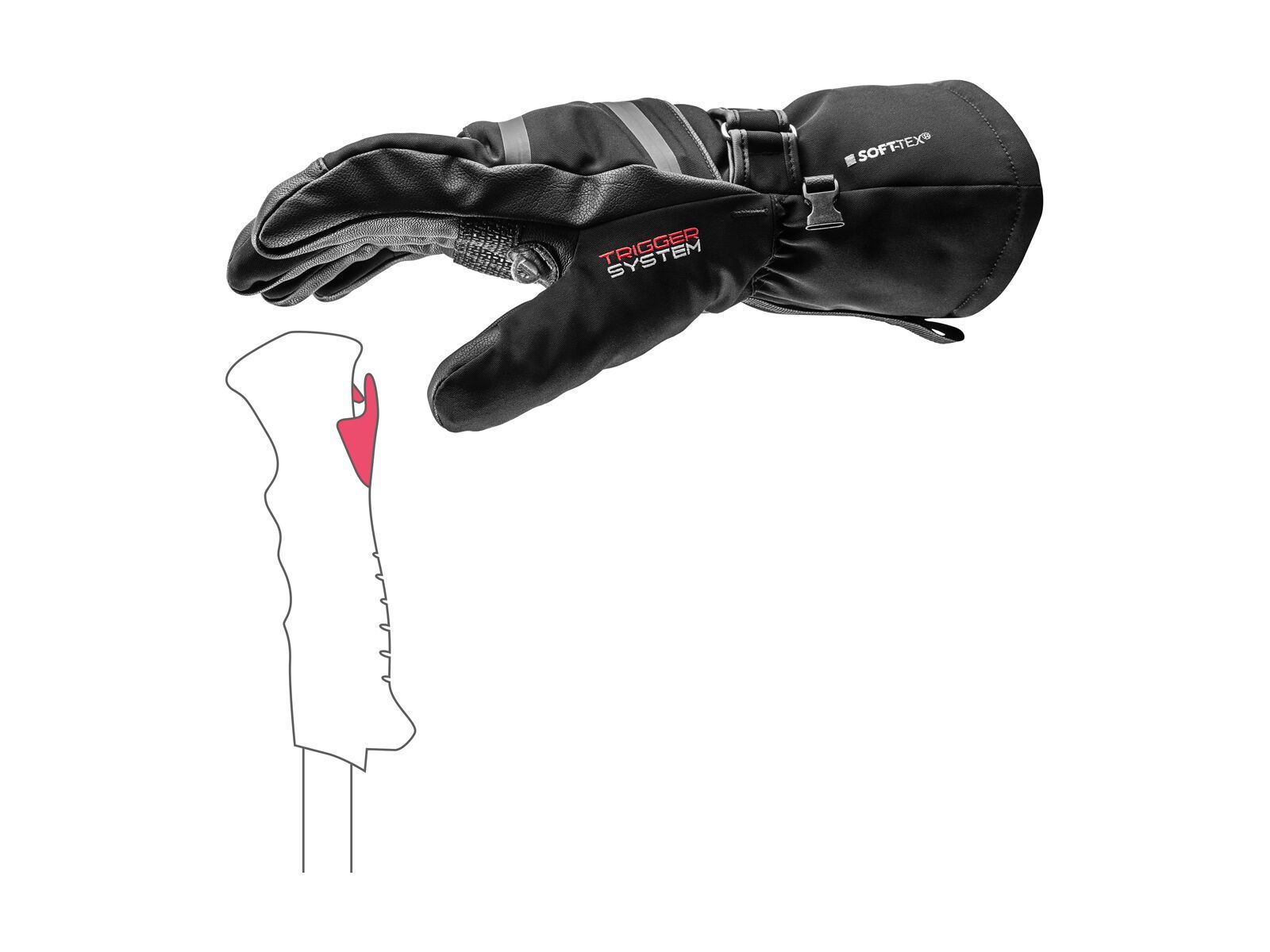Leki Detect XT 3D, black - Bild 3