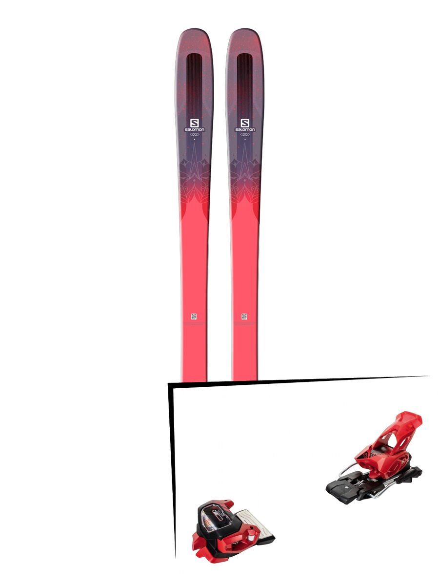 Set: Salomon QST Myriad 85 2018 + Tyrolia Attack² 13 GW red - Bild 1