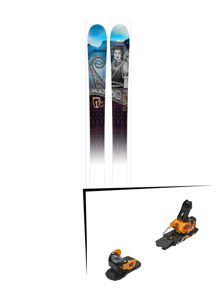 Set: Icelantic Maiden 2016 + Salomon Warden MNC 13 (2212345) - Bild 1