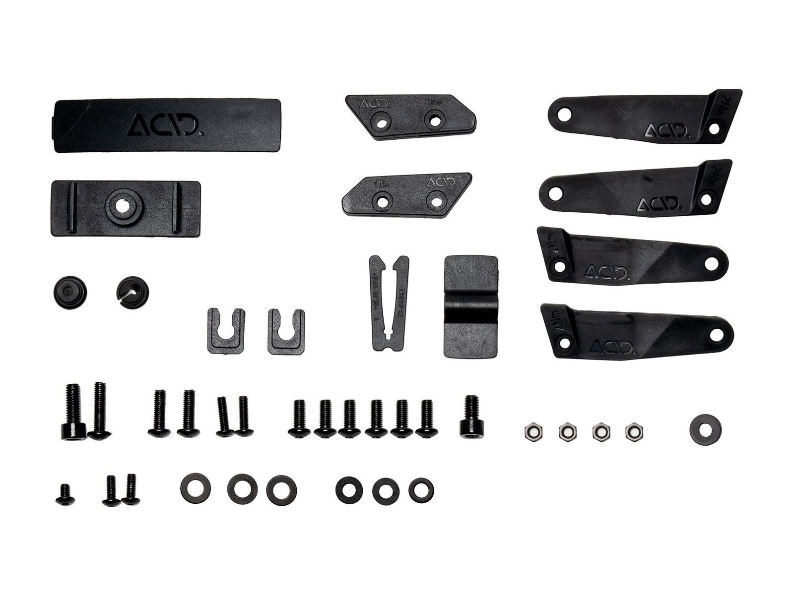 Cube Acid Schutzblechset Nuroad Hybrid 60 - 28 Zoll BB Mount 2.0, black - Bild 7