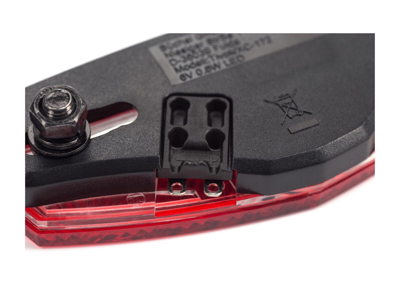 Cube RFR Gepäckträgerrücklicht Dynamo Tour, black - Bild 4