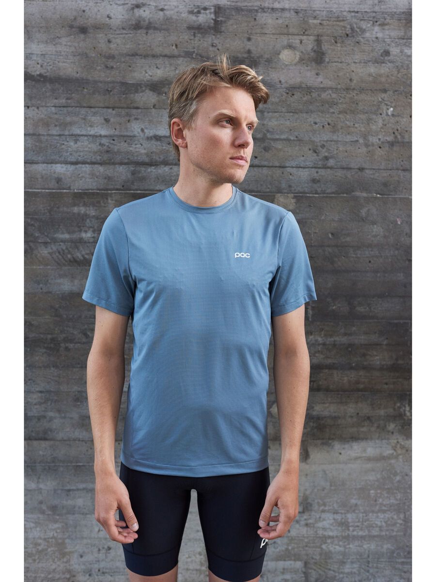 POC M's Air Tee, calcite blue - Bild 4