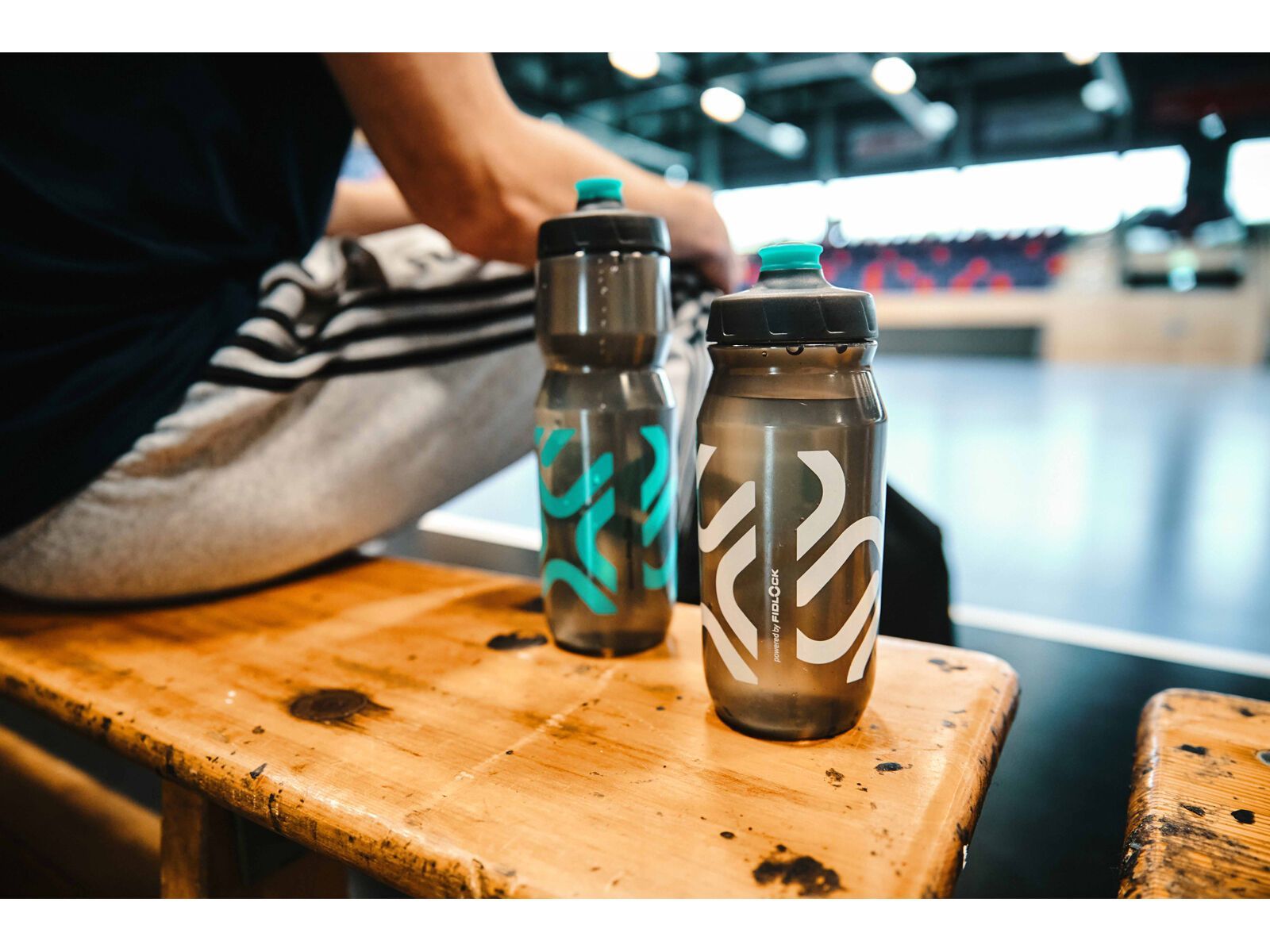 Fidlock Fidguard Bottle 600 Antibacterial, transparent black/grey - Bild 4