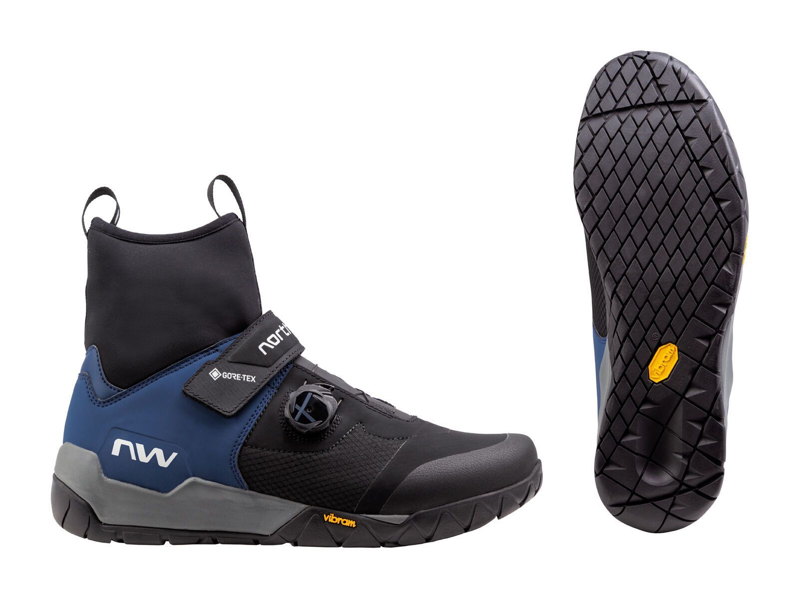Northwave Multicross Plus GTX, black/deep blue - Bild 4