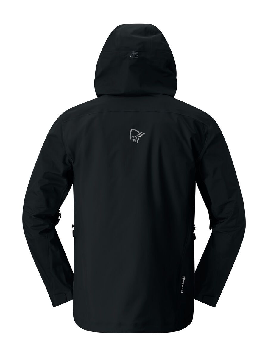 Norrona falketind Gore-Tex Jacket M's, caviar - Bild 2
