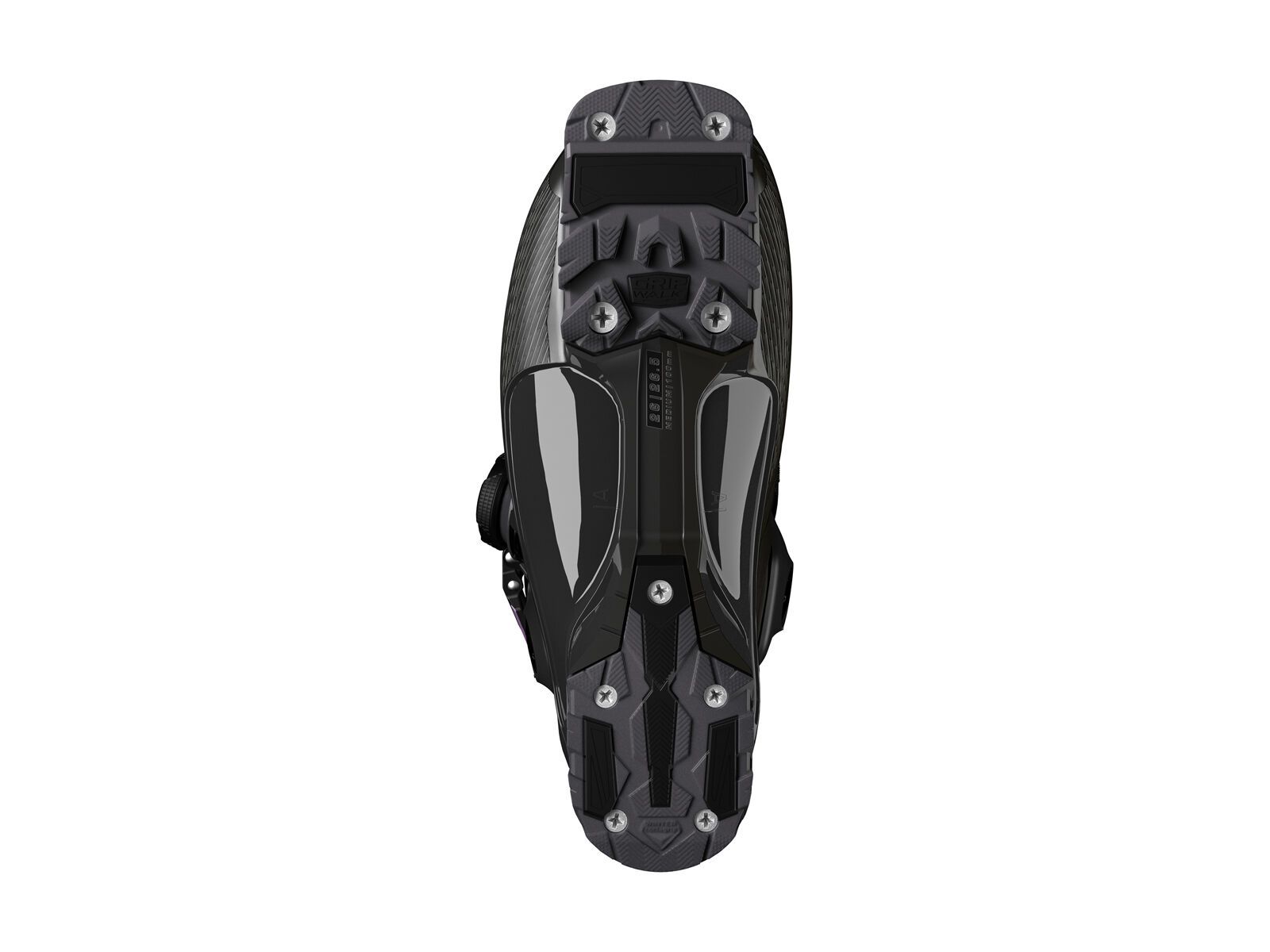 Salomon S/Pro Supra BOA 100 GW, black/dark grey met./burgundy met. - Bild 4