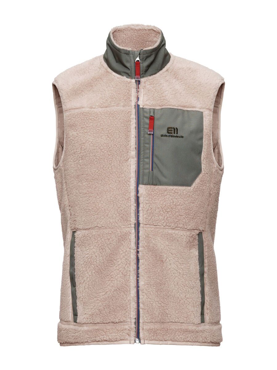 Elevenate Men's Glacier Pile Vest, ginger beige - Bild 1
