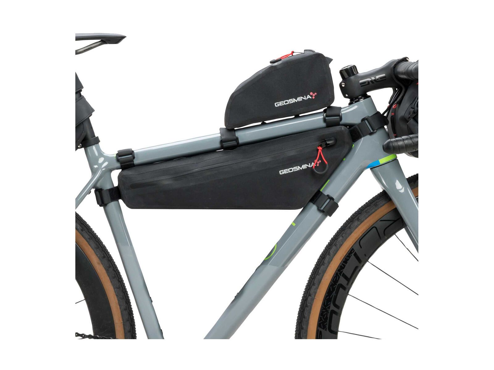 Geosmina Medium Frame Bag Gravel - Bild 4