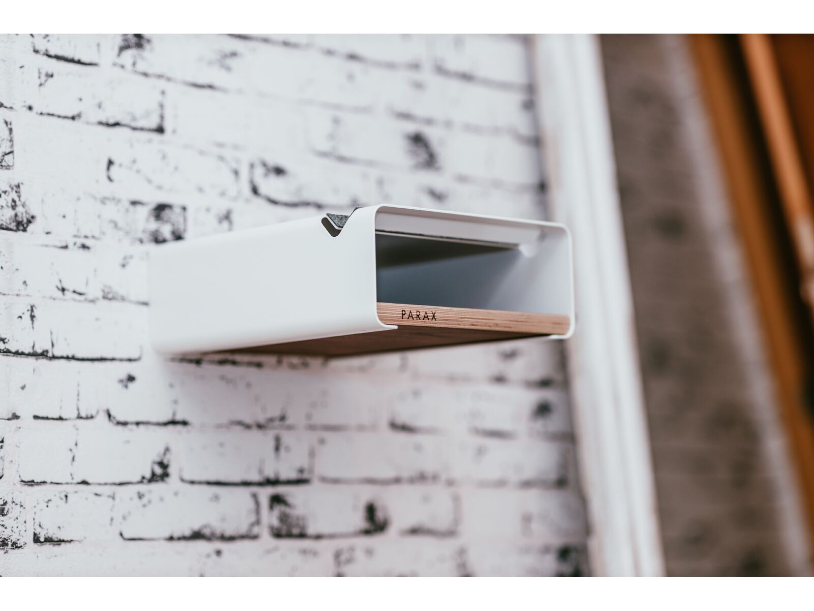 PARAX S-Rack M Wallnuss, weiß - Bild 5