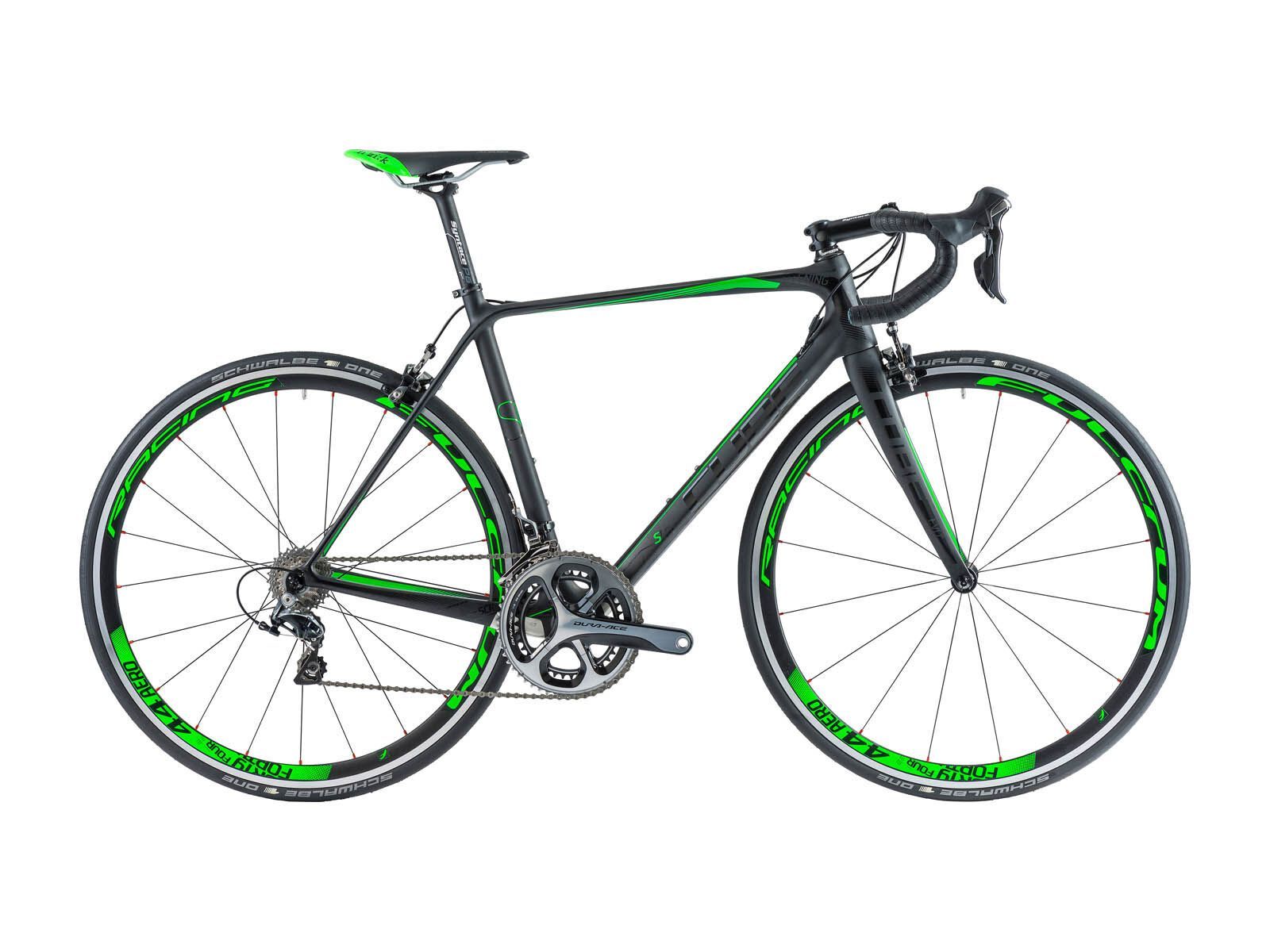 Cube Litening Super HPC SL Compact, black/green - Bild 1