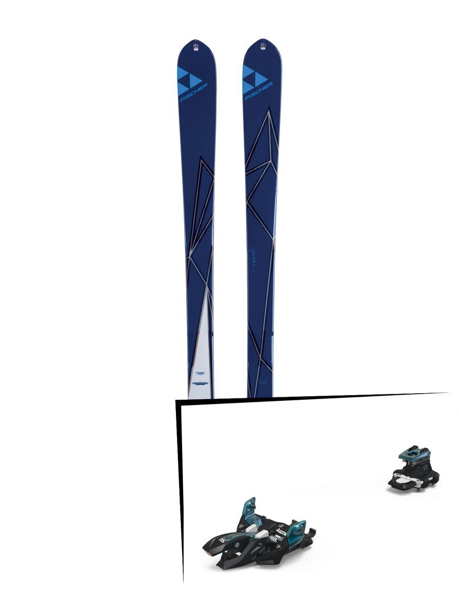 Set: Fischer My Transalp 82 2018 + Marker Alpinist 9 black/turquoise - Bild 1