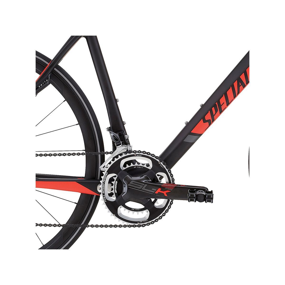 Specialized Sirrus Pro Carbon Disc, carbon/rocket red/silver - Bild 3