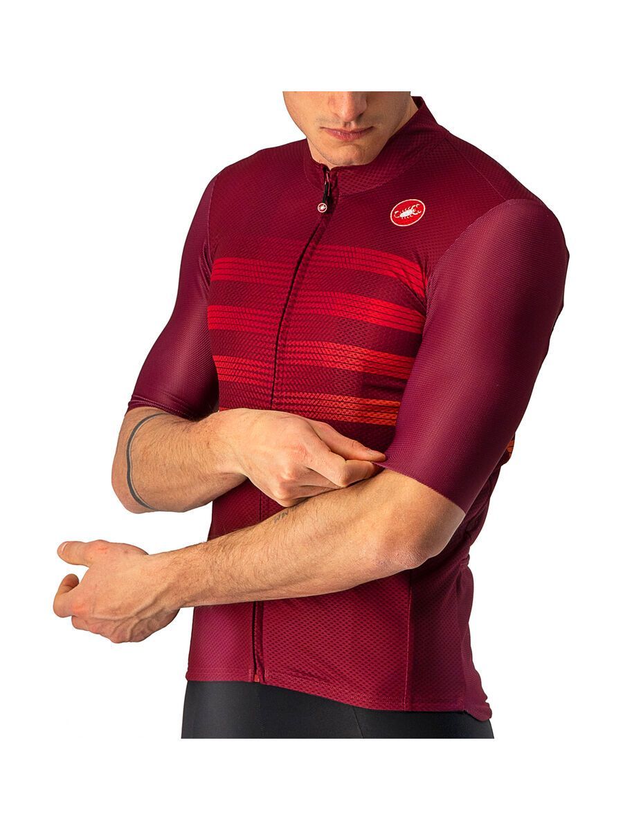 Castelli Endurance Pro Jersey, bordeaux/red-orange - Bild 5