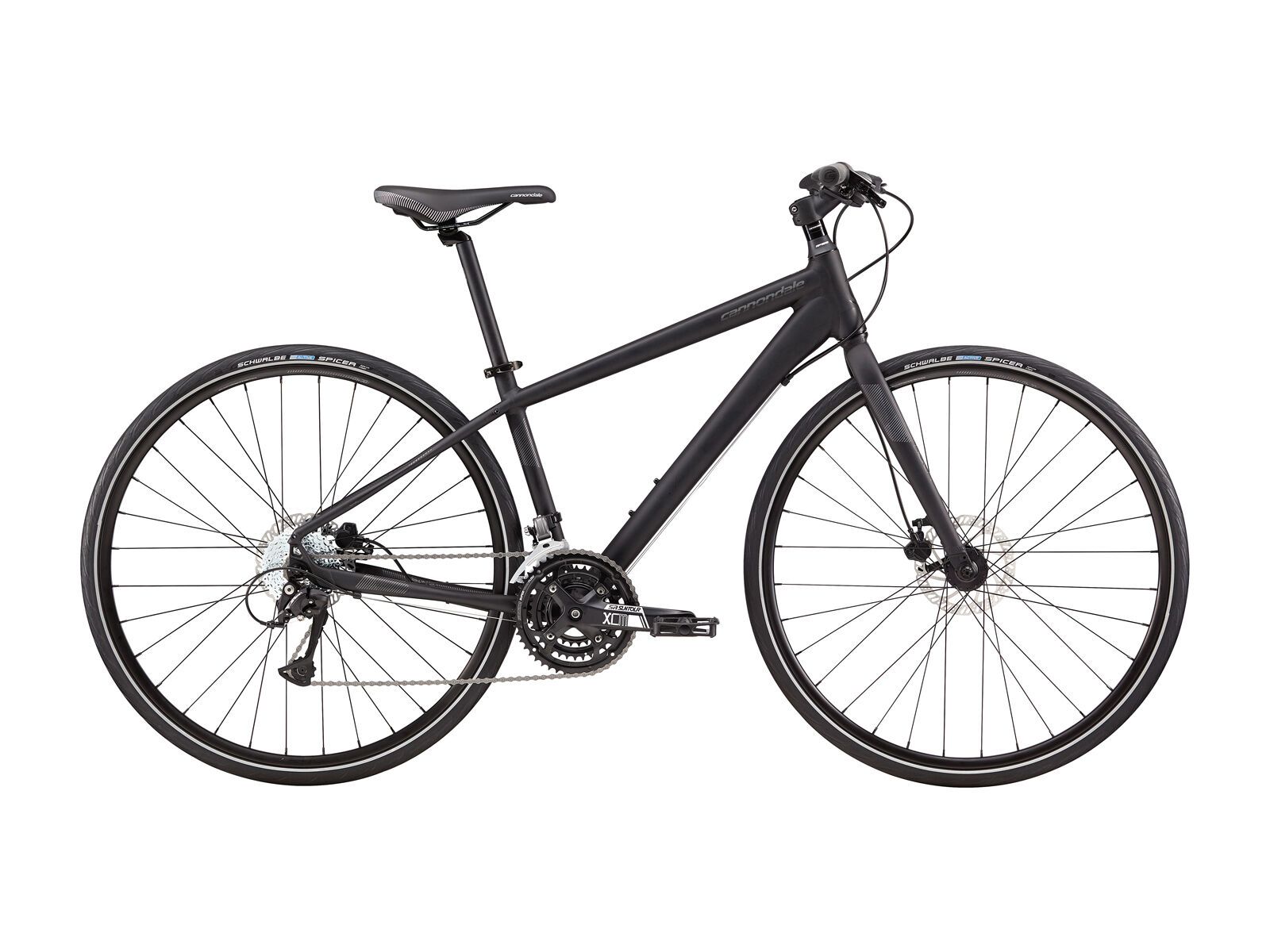 Cannondale Quick 5 Disc Women's, jet black w/ nearly black, reflective detail, matte/gloss - BLK - Bild 1