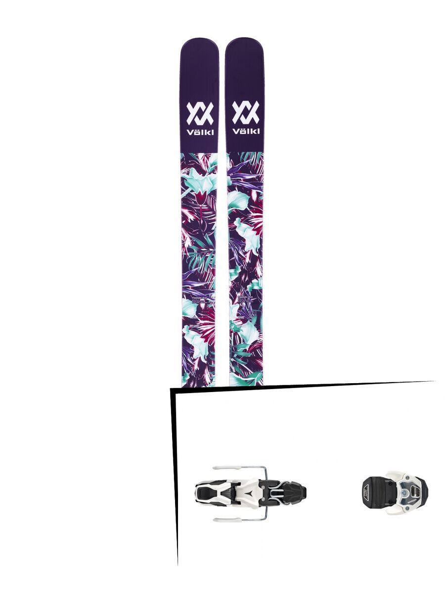 Set: Völkl Bash 116 W 2018 + Atomic Warden MNC 11 white - Bild 1