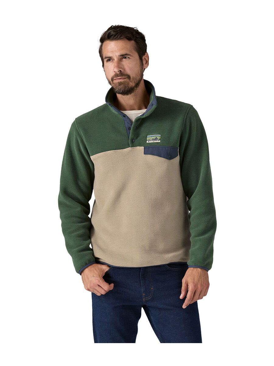 Patagonia Men's Lightweight Synchilla Snap-T Pullover, seabird grey - Bild 2