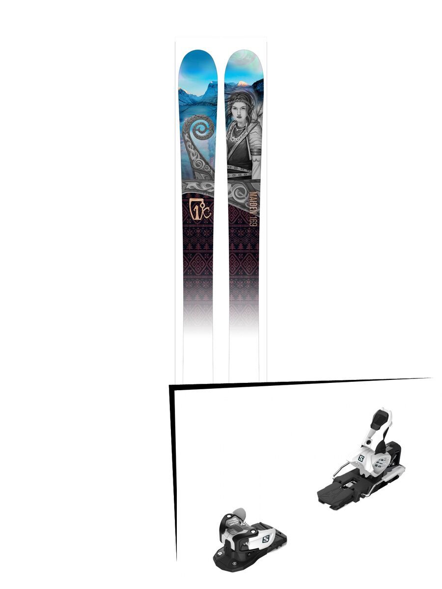 Set: Icelantic Maiden 2016 + Salomon Warden MNC 13 (2212348) - Bild 1