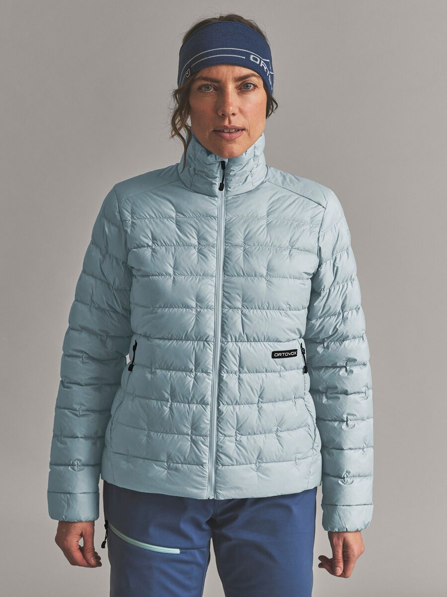 Ortovox DownWool 180 Jacket W, glacier grey - Bild 4