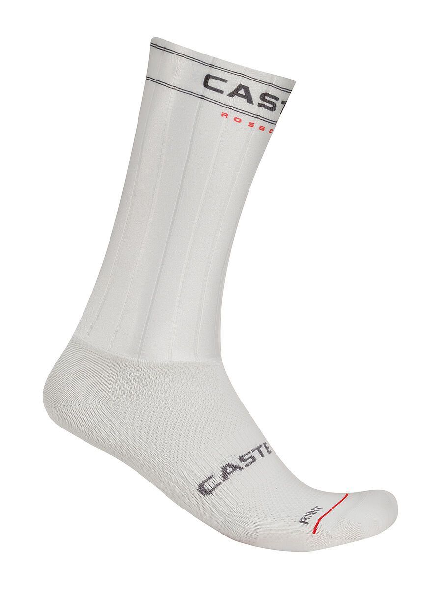 Castelli Fast Feet 4 Sock, white - Bild 1