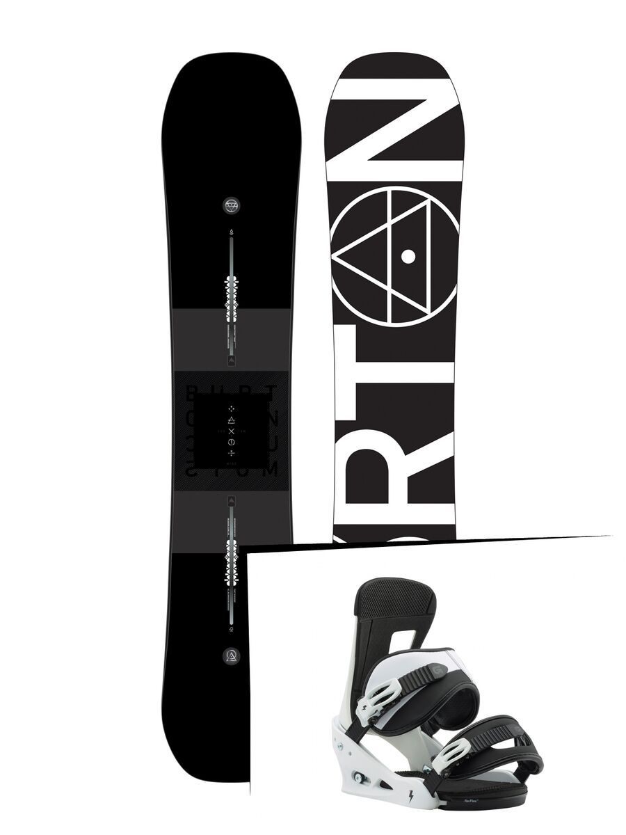 Set: Burton Custom X 2019 +  Freestyle (1930963S) - Bild 1