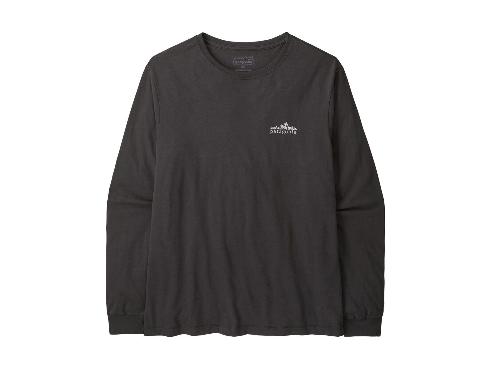 Patagonia Men's Long-Sleeved Fitz Roy Foothills T-Shirt, ink black - Bild 1