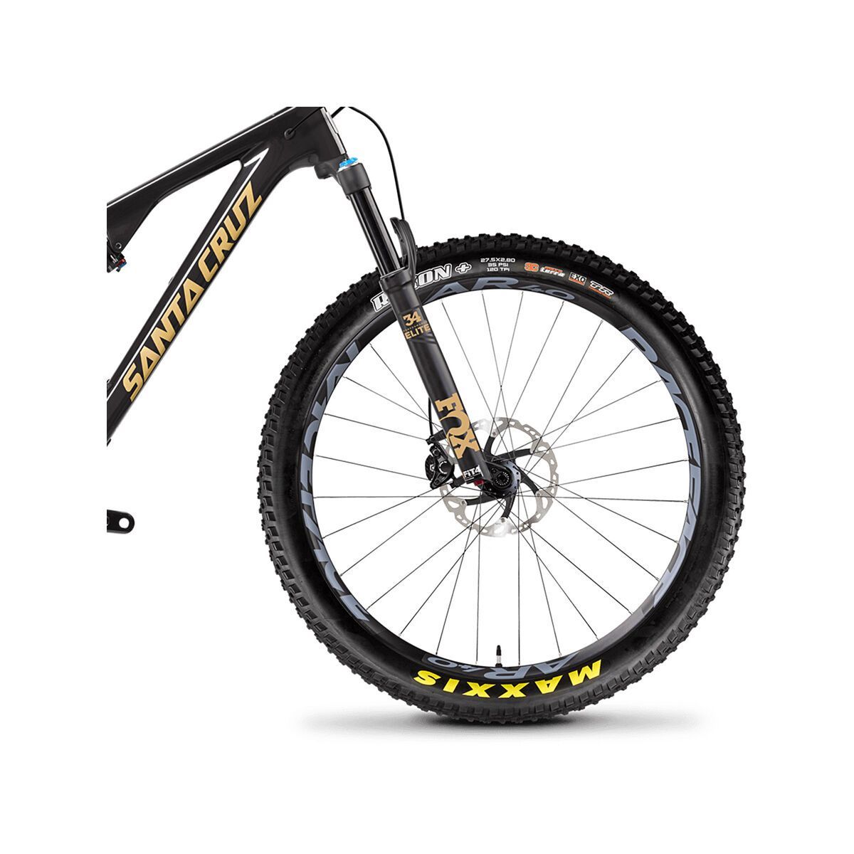 Santa Cruz Tallboy C XE 27.5 Plus, gloss carbon and tan - Bild 3