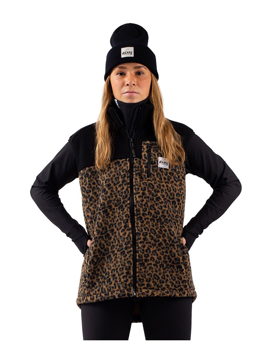 Eivy Lumberjackie Sherpa Vest, leopard - Bild 2