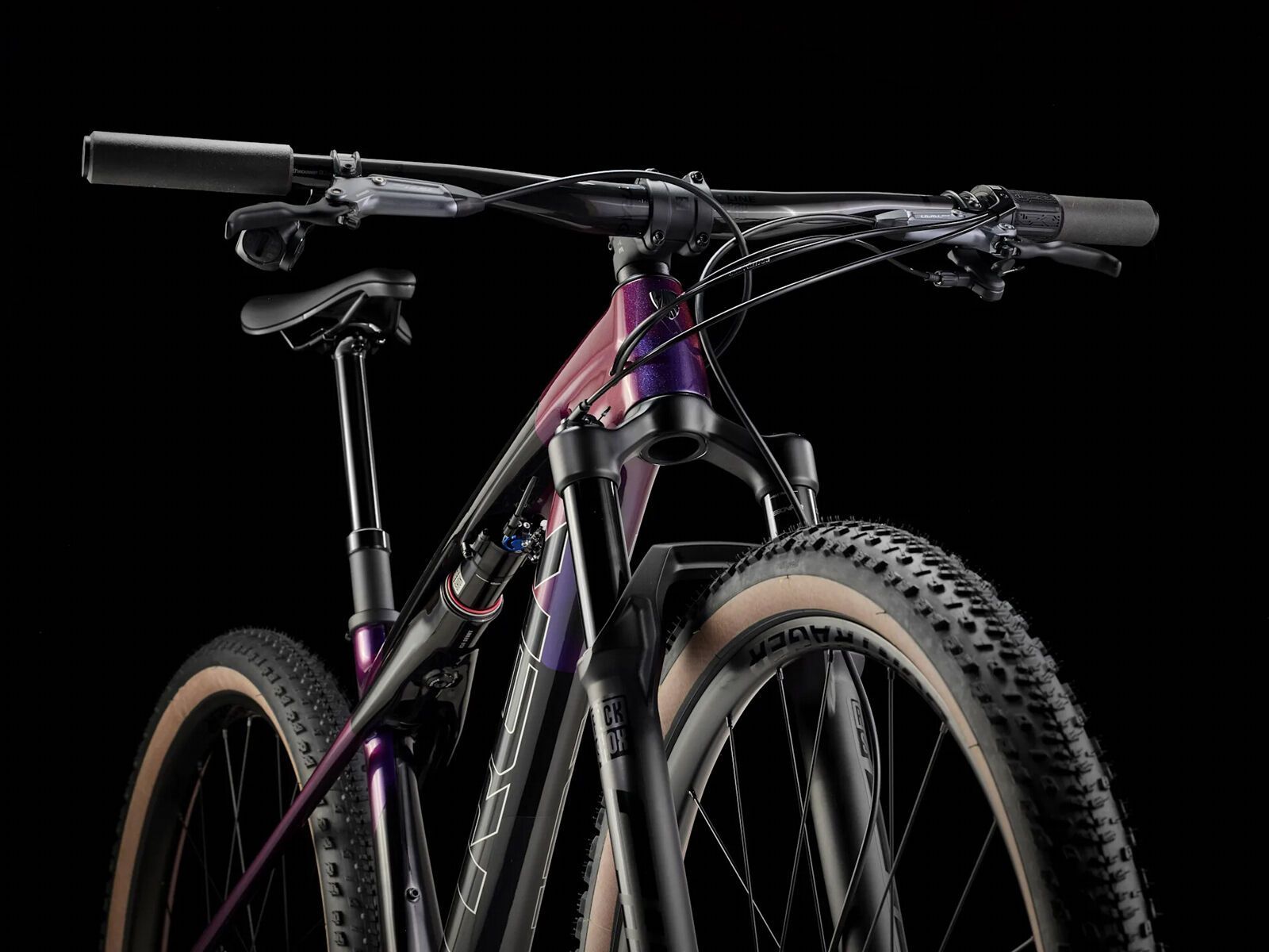 Trek Supercaliber SL 9.7 GX AXS T-Type Gen 2, carbon smoke/purple - Bild 4