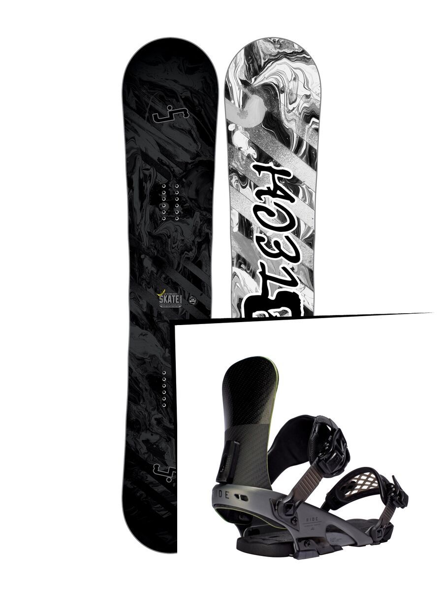 Set: Lib Tech Sk8 Banana 2017 + Ride EL Hefe (1487140S) - Bild 1