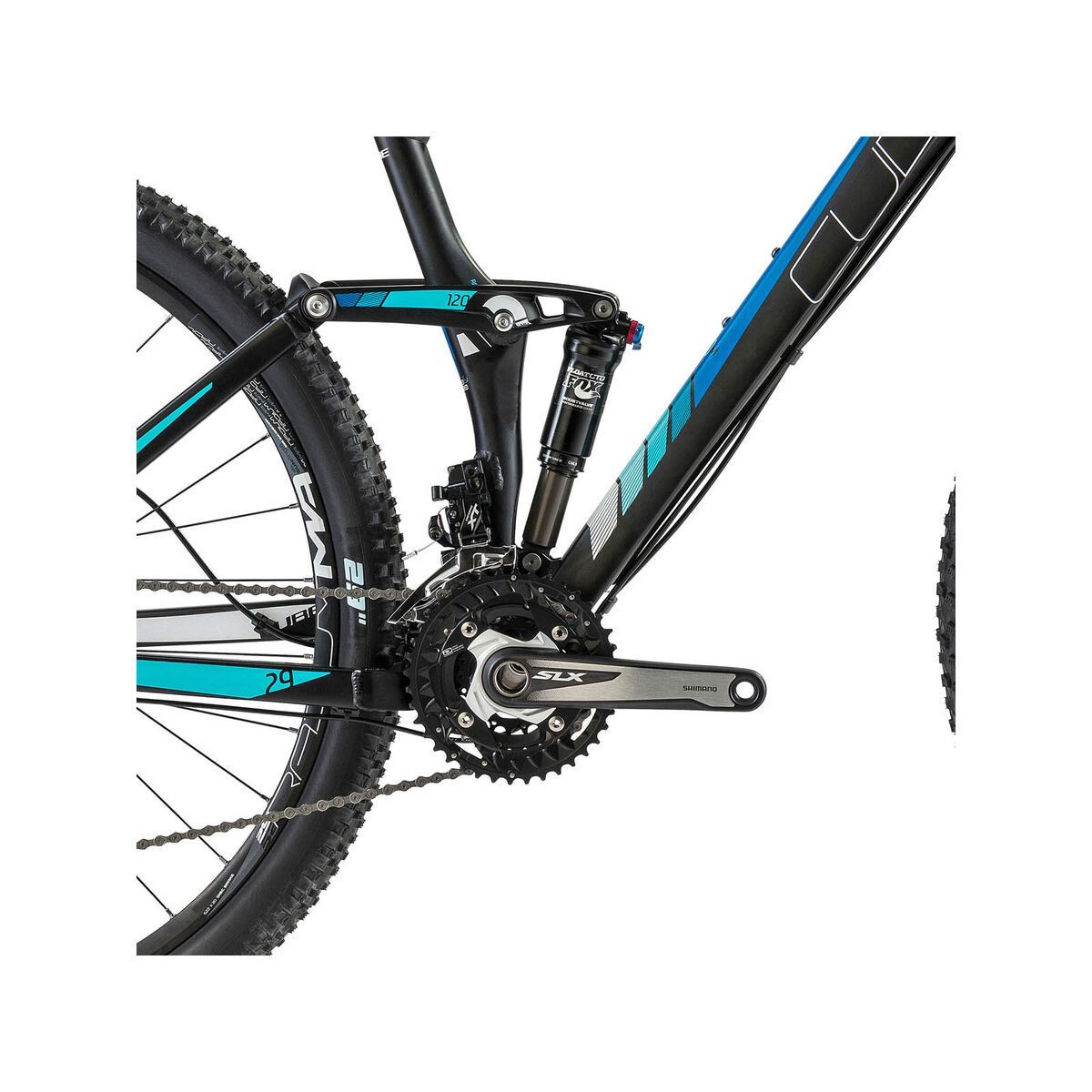 Cube Sting WLS 120 Race 29, black/blue - Bild 3