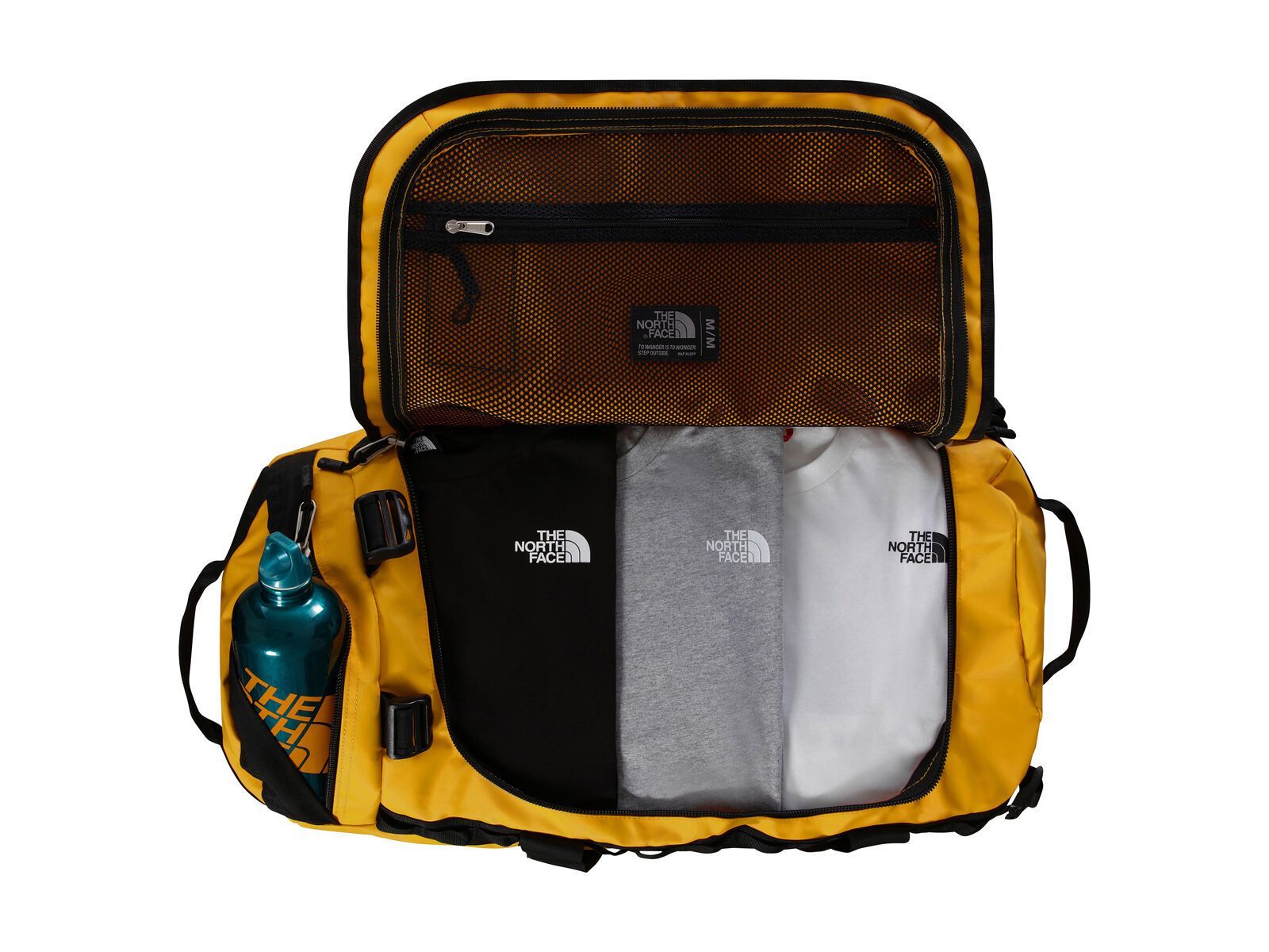 The North Face Base Camp Duffel - M, summit gold/tnf black/npf - Bild 2